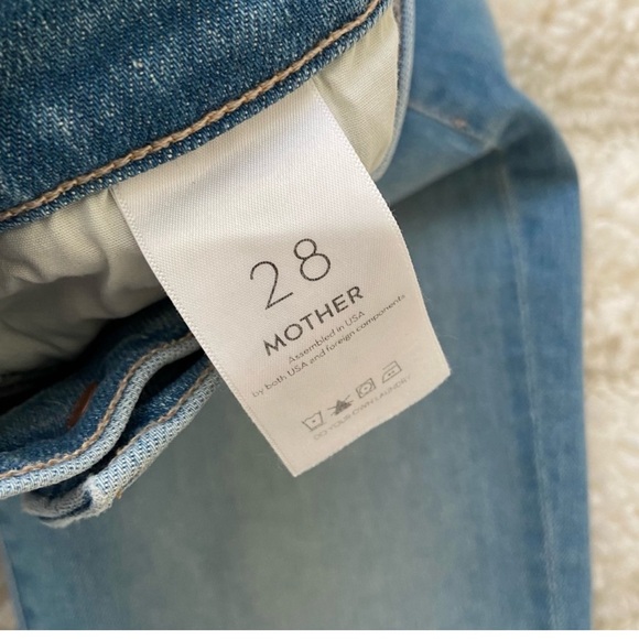 MOTHER hustler ankle fray size 28 - Picture 5 of 5